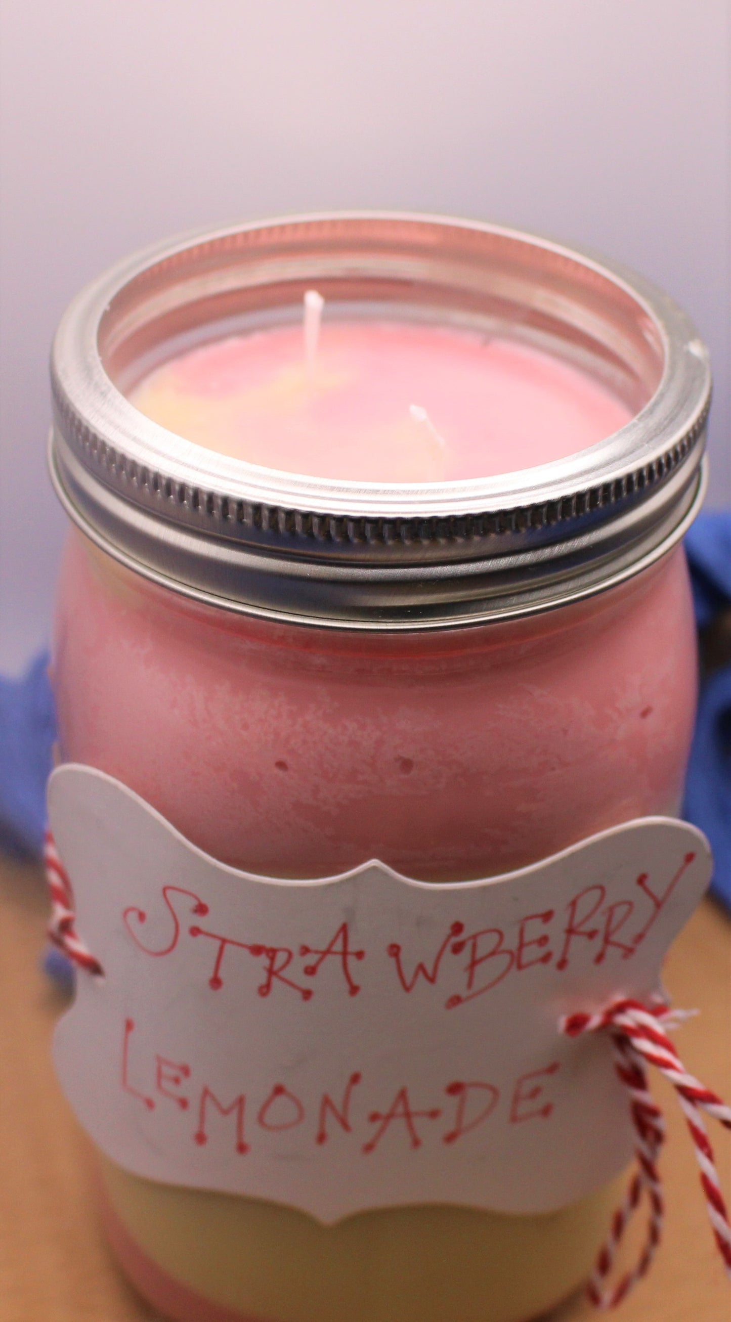 Strawberry Lemonade Container Candle