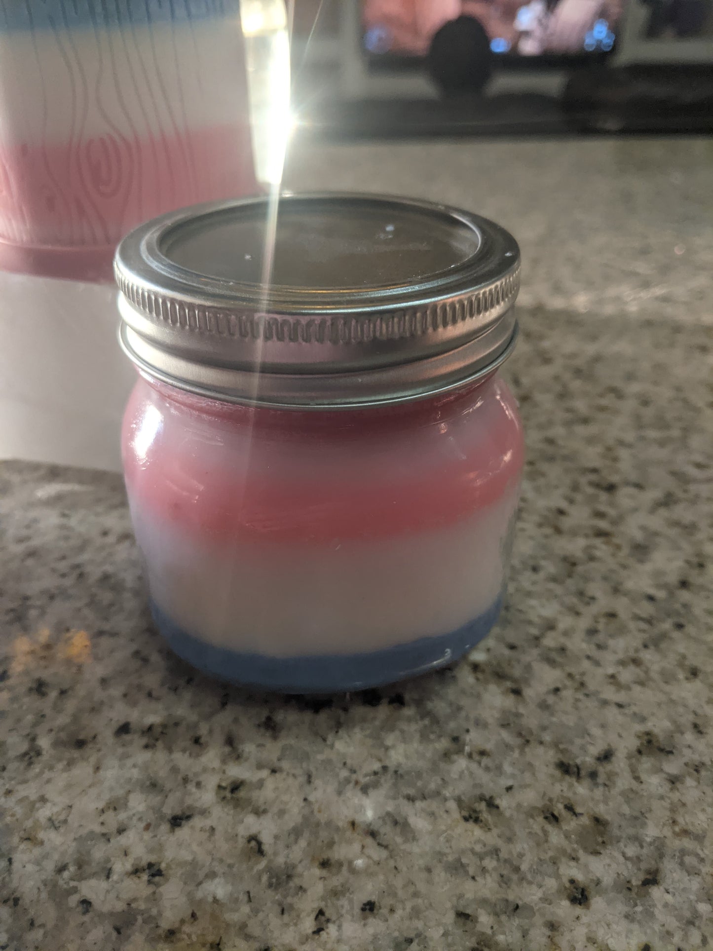 Red, White and Blue Soy Candles